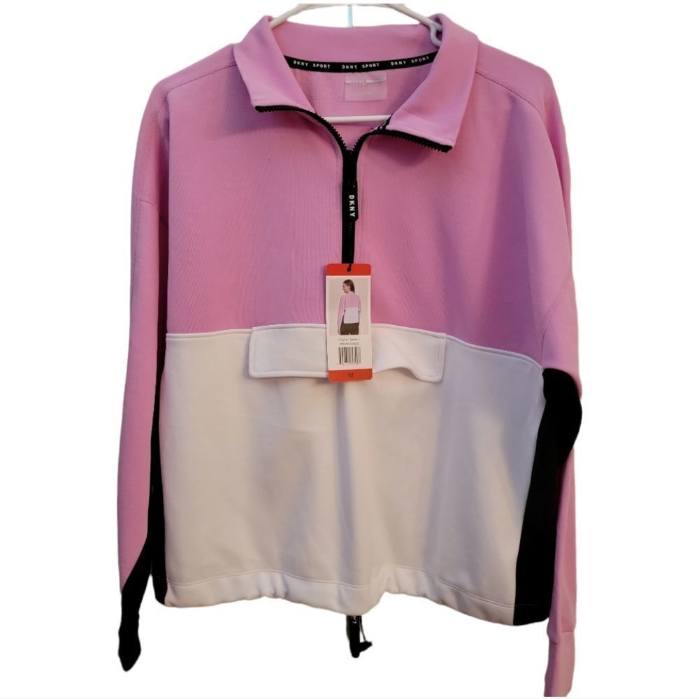 DKNY Retro Colorblock Pullover Size Medium